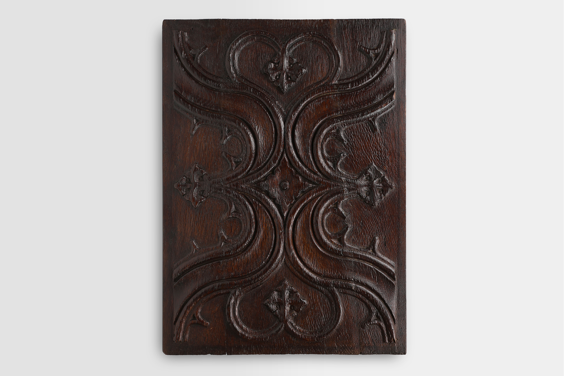 Set of 6 Gothic sculpted oak panels from the 16th century, Belgiumthumbnail